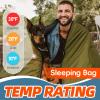 MEREZA 0 Degree Winter Sleeping Bag for Adults Kids with Pillow, Cold Weather Sleeping Bag for 4 Season Camping Hiking Backpacking Sleeping Bags for Big and Tall view 4