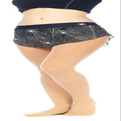 Sagester Style: 303 Figure Skating Skirt/Color: Black/Gold, Size: 2