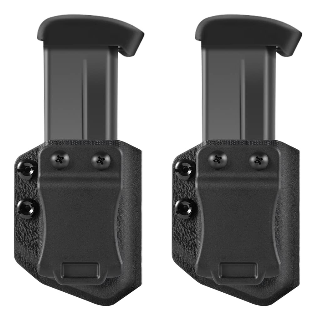 2-Pack Universal Mag Carrier IWB/OWB Magazine Holster for 45 ACP Double Stack Magazines