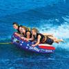 WOW Sports Born to Ride Towable Tube for Boating - 1 to 3 Person Towable - Durable Boating Tubes view 2