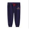 LOKTARC 2 Pack Toddler Boys Sweatpants Drawstring Cotton Sport Jogger Pants Car Navy Ligth Grey 3-4 Years/Size 4T view 2