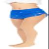 Sagester Style: 303 Figure Skating Skirt/Color: Blue, Size: S view 1