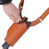 Shoulder Holster, Dual Gun Shoulder Holster PU Leather Concealed Carry Holster Adjustable Vertical Gun Holster for Right and Left Hand Brown view 2
