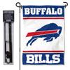 Buffalo Bills White Garden Flag and Pole Stand Holder view 1