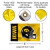 College Flags & Banners Co. Hawkeyes Football Helmet 3x5 Flag view 2