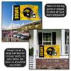 College Flags & Banners Co. Hawkeyes Football Helmet 3x5 Flag view 4
