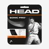 HEAD Sonic Pro Black Polyester Tennis String, 16g / 1.30mm (8 Sets) view 1