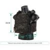 emersongear FS Style Quick Release Tac Vest for Men Paintball Airsoft Outdoor Activities,Adjustable,Lightweight view 2