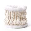 Kids Winter Warm Beanie Hat Scarf Set 2pcs Baby Knit Hat Scarf Thermal Pom Bobble Hat for Girls Boys Aged 1-8 (Beige(1 Ball hat),One Size) view 2