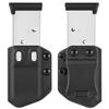 2-Pack Universal Mag Carrier IWB/OWB Magazine Holster for 45 ACP Single Stack Magazines view 2