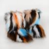 Gegefur Girls Boys Kids Faux Fur Boots Furry Fuzzy Fluffy Warm Winter Snow Boots Flat Shoes Outdoor (Style-5, 12.5) view 2