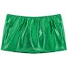 Hedmy Women's Shiny Metallic PVC Leather Mini Skirt Short Dresses Tight Hip Skirts Slim Pencil Skirt Green One Size view 4