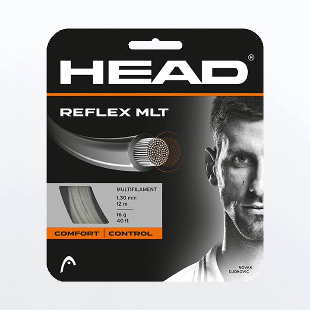 HEAD Reflex MLT Multifilament Tennis String, 16g / 1.30mm (2 Sets)