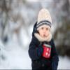 Slivery Color Toddler Mittens Kids Winter Warm Gloves Lined Fleece Gloves Waterproof Snow Baby Mitten for Boys Navy Dinosaur 2-4T view 4