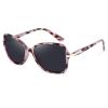 FEISEDY Womens Polarized Sunglasses, Trendy Elegant Colored Frame for Ladies, UV400 Protection B2760 Pink Lropard view 1