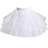 WOWBRIDAL Kids White Mini 3 Layers Wedding Flower Girl Petticoat/Underskirt/Crinoline Slips (Medium, White) view 1