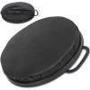 WarBull Bucket Seat 5 Gallon, 360-Degree Swivel Bucket Cushion, Padded Bucket Lid, for Hunting, Ice Fishing, Gardening and Camping, Quiet, Comfortable, Waterproof, Black view 1