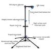 YUEWO Bike Repair Stand, Adjustable Bicycle Maintenance Rack Home Mechanic Bicycle Repair Stand for Bikes Maintenance and Assembly Max 66 Lb view 2