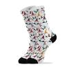 Bolaz Christmas Gnomes Seamless Adult Christmas Crew Socks Casual Crew Socks Funky Comfortable Crew Exquisite Women & Men view 1