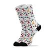 Bolaz Christmas Gnomes Seamless Adult Christmas Crew Socks Casual Crew Socks Funky Comfortable Crew Exquisite Women & Men view 2