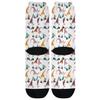 Bolaz Christmas Gnomes Seamless Adult Christmas Crew Socks Casual Crew Socks Funky Comfortable Crew Exquisite Women & Men view 4