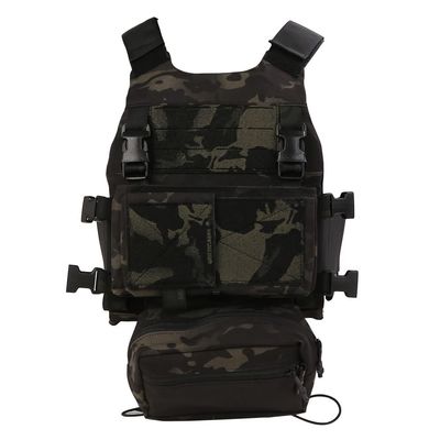 EMERSONGEAR SS Style Multifunctional Tac Vest Set,Adjustable Lightweight Mil PC Vest Suitable for Beginners