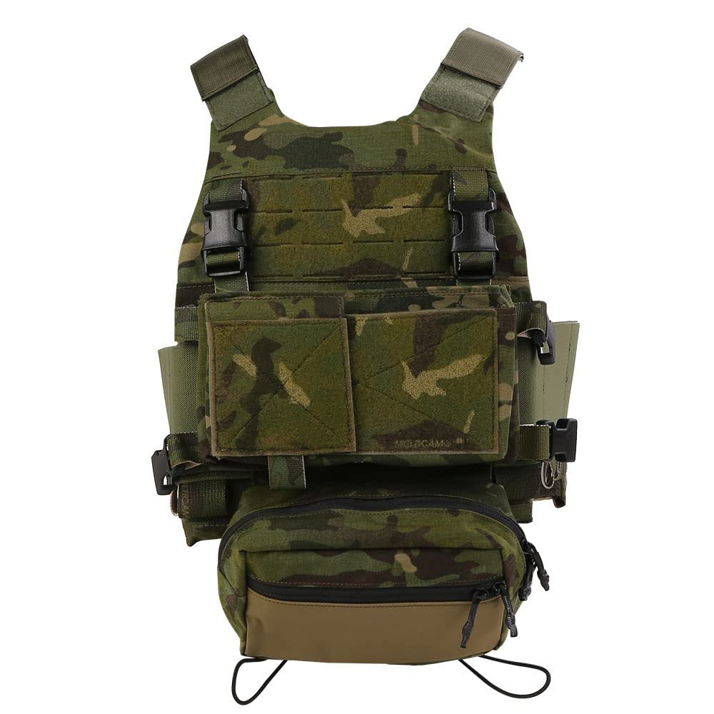 emersongear SS Style Multifunctional Tac Vest Set,Adjustable Lightweight Mil PC Vest suitable for Beginners