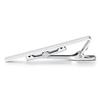 1-3 Pcs Tie Clips for Men Tie Bar Clip Set for Regular Ties Necktie Suitable for Wedding Business Tie Pin Clips-silver long view 3