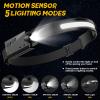 Avlxt LED Headlamp Rechargeable Flashlight, 230 Wide Beam Headlight, Head Lamp with Motion Sensor Bright 5 Modes, Lightweight Outdoor Waterproof Head Light for Camping, Running, Hiking, Fishing view 4