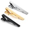 1-3 Pcs Tie Clips for Men Tie Bar Clip Set for Regular Ties Necktie Suitable for Wedding Business Tie Pin Clips-3pcs long view 1