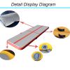 LYWY Travel Yoga Mat Thin,1M Thick Air Gymnastics Training Mat with Electric Air Pump Suitable for Gym Yoga Training Outdoor Swimming,Green,1x2x1m view 3