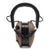 Walker's Razor Slim X-TRM Noise-Cancelling Sound-Enhancing Hunting Gun Range Shooting Electronic Earmuffs with Cooling Pads, Moisture Wicking Headband & 2 AAA Batteries, Flat Dark Earth view 2