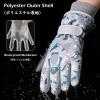 TRIWONDER Kids Mittens Winter Waterproof Ski Mittens Children's Fleece Snow Gloves Thicken Thermal Mitts Cartoon Skiing Gloves for Boys Girls (Gray, M) view 4