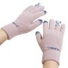 FakeFace Cute Panda Winter Wool Touchscreen Gloves for Women Girls Windproof Warm Knit Texting Gloves Mittens Gift for Christmas Day New Year (Pink Knit) view 2