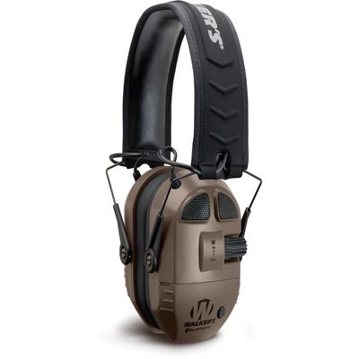 Walker's Ultimate Digital Quad Connect Electronic Ear Muffs Flat Dark Earth