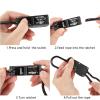 DAJAVE 4 Pack Kayak Rope Tie Downs Ratchet Straps, 1/4" x 11.8ft Kayak Ratchet Tie Downs Canoe Bow and Stern Tie Down Straps, Heavy Duty Adjustable Rope Clip Tie Down Kayak and Canoe Accessories view 3