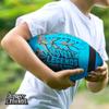 Street Legends Youth Football, Graffiti Printed Composite Leather Size 8 Football- Includes Pump, Made for Training, Practicing, & Recreational Play (Blue) view 4