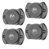 Nswern Gun Magnet 30 lbs Rated Magnetic Gun Mount Concealed Gun Holder for Handgun Gun Magnet Buckler Series for Car,Vehicle,Truck,Under Desks,Home,and Walls(4 PCS) view 1