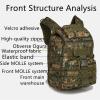 DTKJ 40L Military Tactical Backpack with Molle System for Outdoor Hiking Camping Trekking Hunting view 3