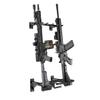 Nswern Gun Rack Wall Mount 3 slot Gun Free-Standing Rack,Sturdy Metal Storage Holder,Wall rack Firearm Free-Standing Indoor Display Stand (black 1p) view 1