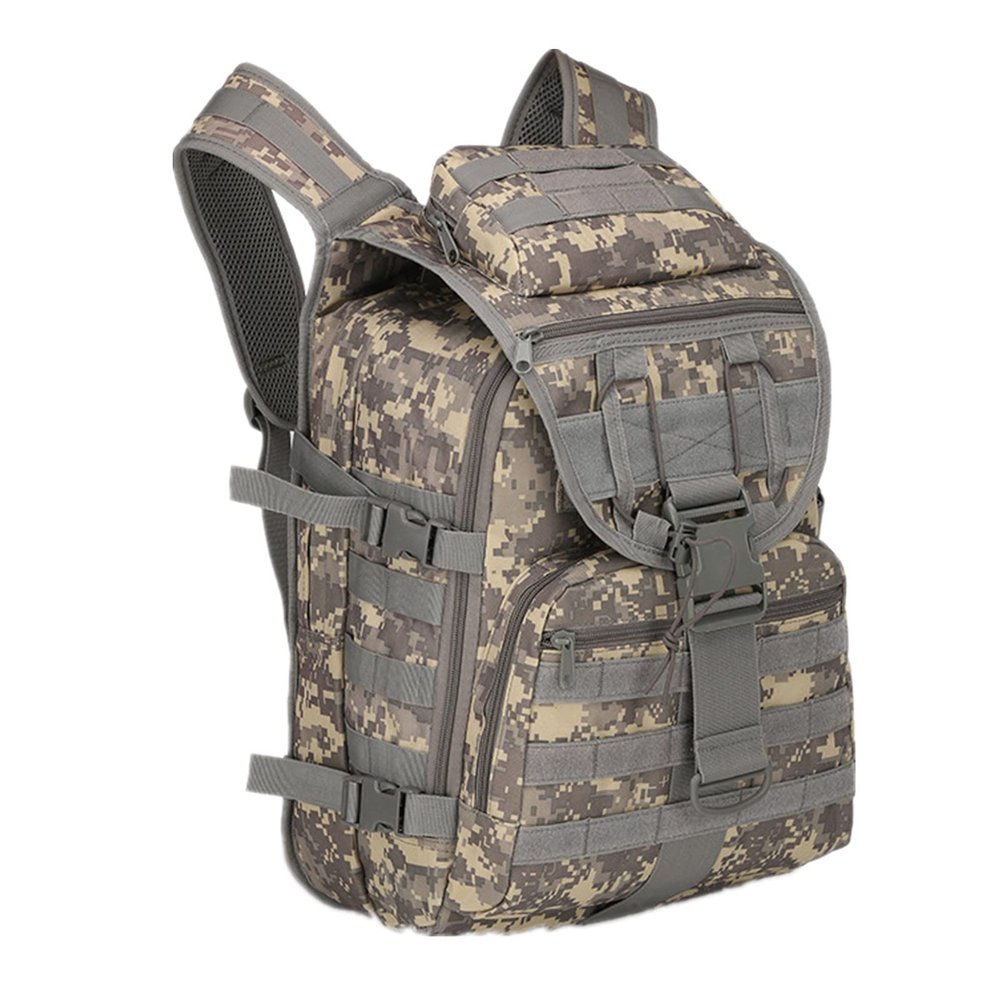 DTKJ 40L Military Tactical Backpack with Molle System for Outdoor Hiking Camping Trekking Hunting