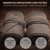 warreplica British WW1 Long Putties. Puttees|Medieval SCA LARP Reenactment Viking Wool Leg Wraps-Brown 96 inch|Norse Warrior Costume Accessory|Leg Bindings for Cosplay & Reenactment view 4