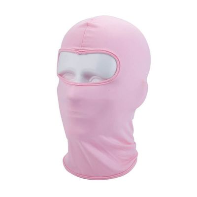 Bluelanss Balaclava Ski Facemask, Motorcycle Cycling Neck Warmer for Helmet, Windproof UV Protector Scarf Ski Masks for Men/Women Balaclava Hat Helmet Liner Balaclava Full Facemask Pink, One Size