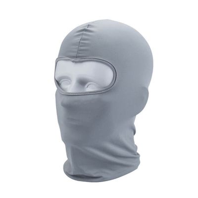 Balaclava Ski Facemask, Motorcycle Cycling Neck Warmer for Helmet, Windproof UV Protector Scarf Ski Masks for Men/Women Balaclava Hat Helmet Liner Face Cover Balaclava Full Facemask Grey