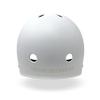 Industrial Lightweight Helmet for Skateboard, Roller Skate, Inline Skate Safety (Flat White, X-Large) view 4