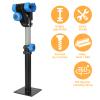 Btwiner Bike Repair Stand Wall Mount, Bicycle Maintenance Rack, Bike Workstand, Height Adjustable and Portable for Road Mountain Bikes, blue+black view 2