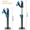 Btwiner Bike Repair Stand Wall Mount, Bicycle Maintenance Rack, Bike Workstand, Height Adjustable and Portable for Road Mountain Bikes, blue+black view 3