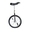 Unifly 18" Beginner Training Unicycle - [A] Frame, Tubular Oval Steel, Aluminum Wheels (Black) view 1