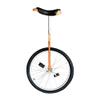 Unifly 24" Beginner Training Unicycle - [A] Frame, Tubular Oval Steel, Complete Set, Aluminum Wheels (Orange) view 1