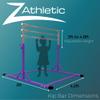 Z Athletic Gymnastics Expandable Kip Bar view 3